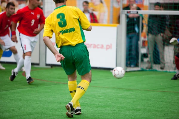 Campeonato de futebol de rua — Fotografia de Stock