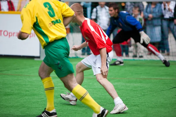 Campeonatos de fútbol callejero — Foto de Stock