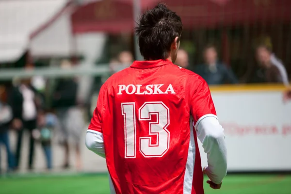 Campeonato de futebol de rua — Fotografia de Stock