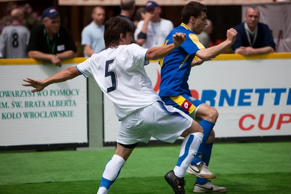 Campionati di calcio di strada — Foto Stock