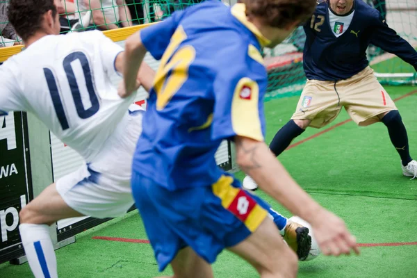 Campionati di calcio di strada — Foto Stock