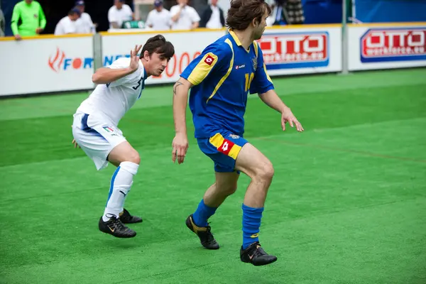 Pouliční fotbal mistrovství — Stock fotografie