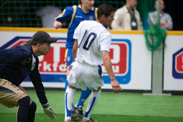 Straßenfußballmeisterschaft — Stockfoto