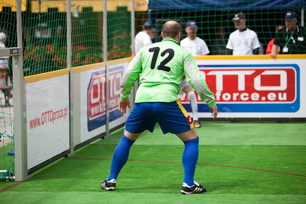 Campeonato de futebol de rua — Fotografia de Stock