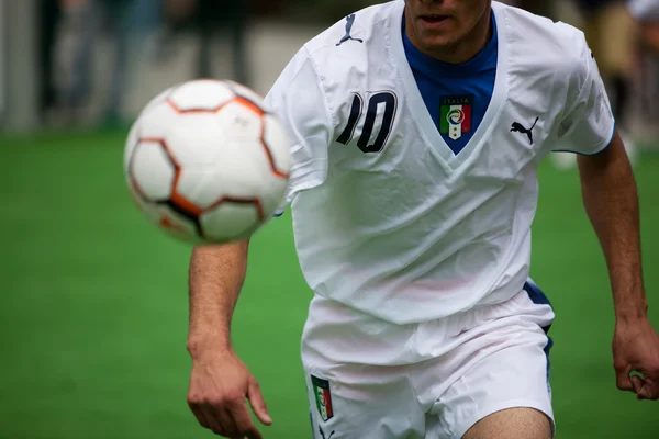 Campionati di calcio di strada — Foto Stock