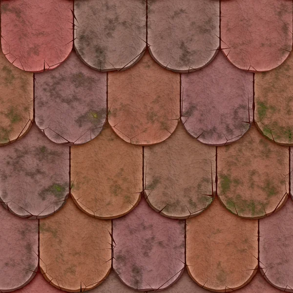 Vintage clay tile — Stock Photo, Image