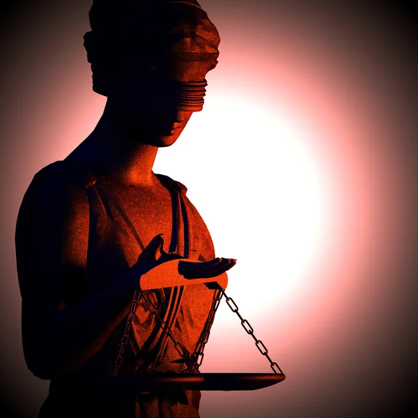 Koncepcja sprawiedliwości — Zdjęcie stockowe