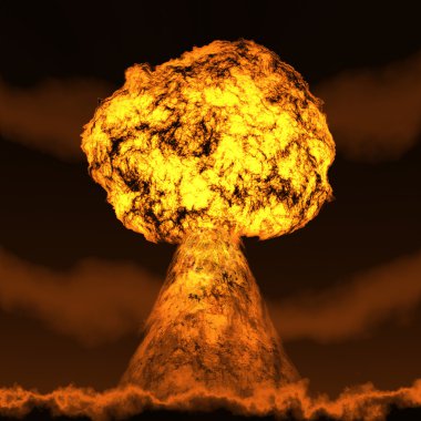 Nükleer mantarnucleaire paddestoel