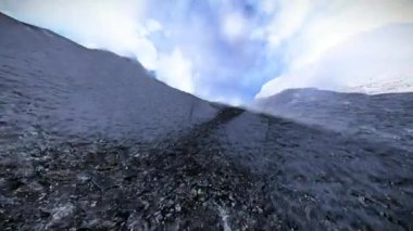 karlı dağ tırmanışı