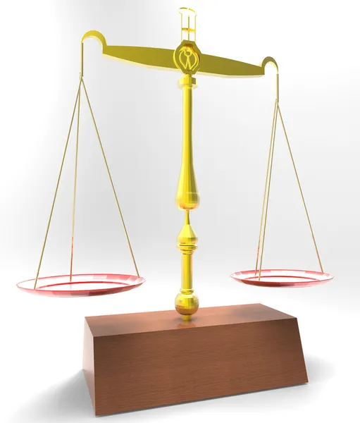 Scale of justice — Stock Photo, Image