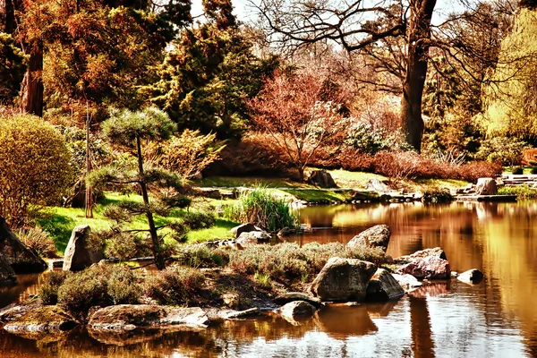 Japanischer Garten — Stockfoto