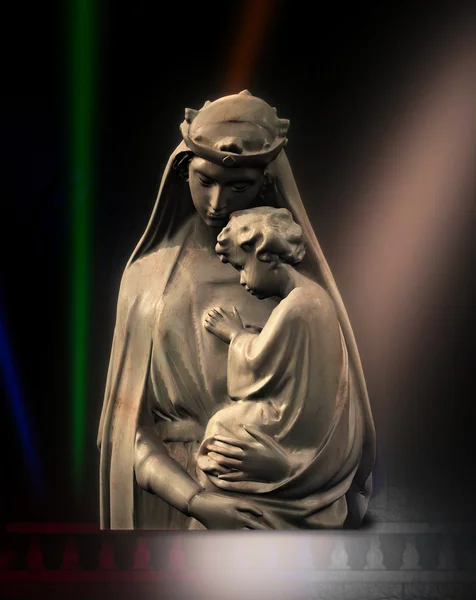Vergine Maria con Gesù — Foto Stock