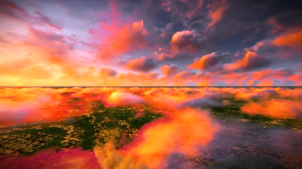 Éruption volcanique sur l'île 