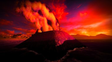 Anak krakatau patlayan