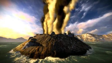 Anak krakatau patlayan