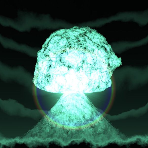 Huge nuclear explosion