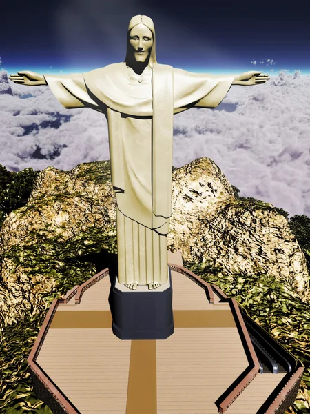 Christus der Erlöser — Stockfoto