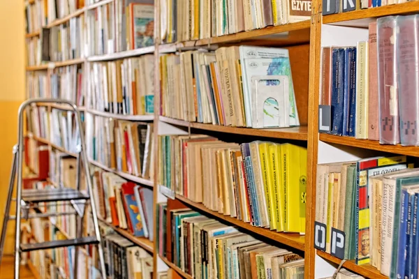 Biblioteca antigua — Foto de Stock