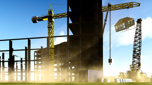 Construction site — Stock Photo, Image