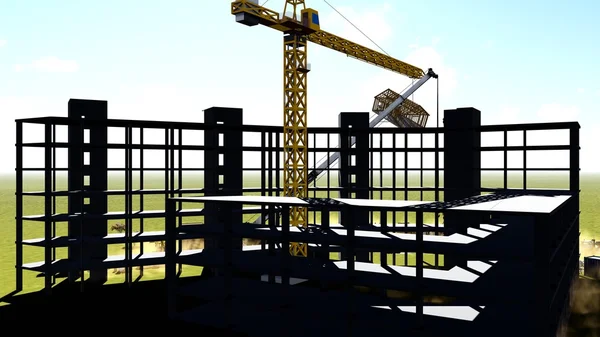 Construction site — Stock Photo, Image