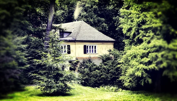 Cottage hidden — Stock Photo, Image