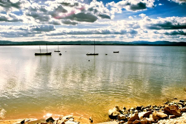 Lago nascer do sol — Fotografia de Stock