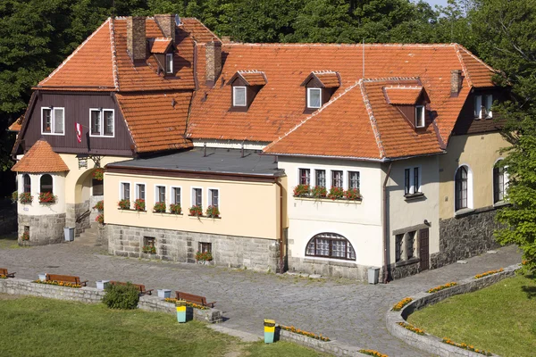 Berg hostel i Polen — Stockfoto