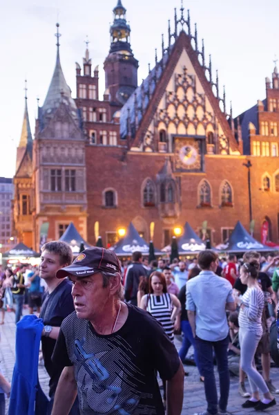 Rynek v wroclaw, Polsko — Stock fotografie