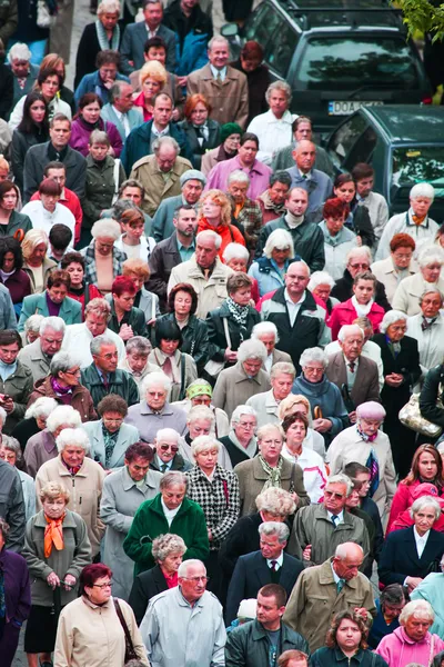 Crowd of people — Stock Photo, Image