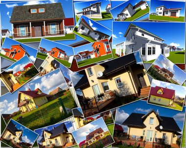 Residential house clipart