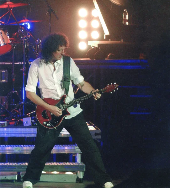 QUEEN - UK group with Brian May in  2005 — Stock Photo, Image