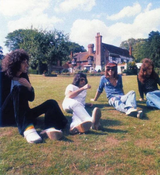 QUEEN - Grupo del Reino Unido en 1976 — Foto de Stock