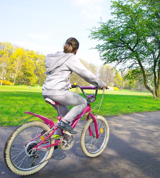 Rider rowerów — Zdjęcie stockowe