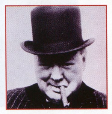 Winston Churchill clipart