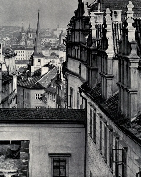 Photograph showing architecture of Prague — Stock Photo, Image