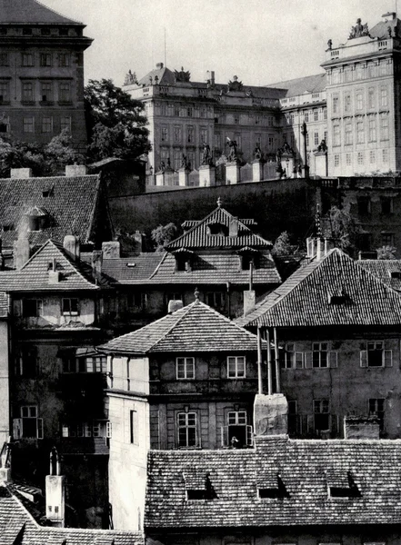 Photograph showing architecture of Prague — Stock Photo, Image