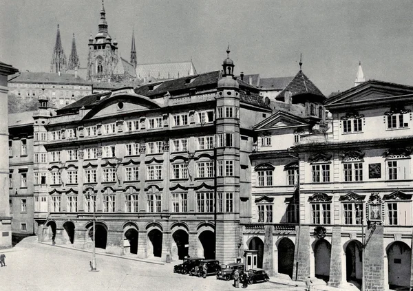 Fotografía que muestra la arquitectura de Praga — Foto de Stock