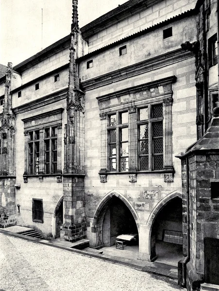 Photograph showing architecture of Prague — Stock Photo, Image