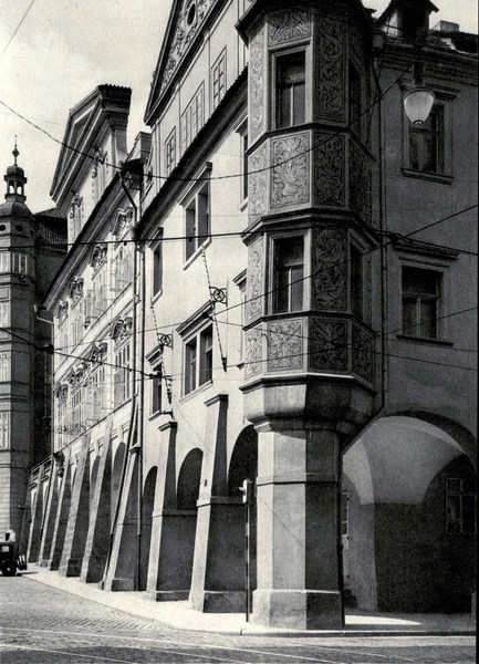 Foto weergegeven: architectuur van Praag — Stockfoto
