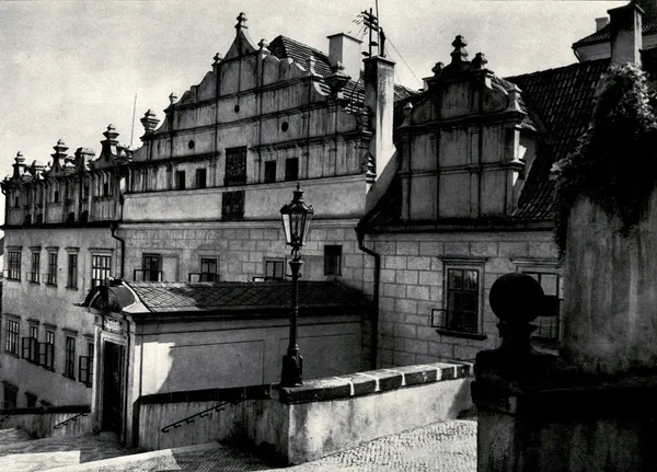 Photograph showing architecture of Prague — Stock Photo, Image