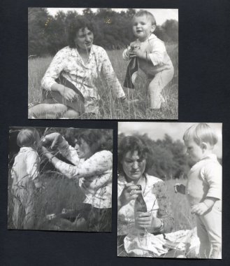 50s onun çocuk ile anne