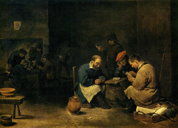 Painting by David Teniers the Younger — Stock Photo, Image