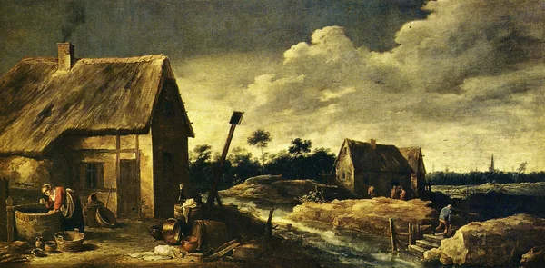 Painting by David Teniers the Younger — Stock Photo, Image