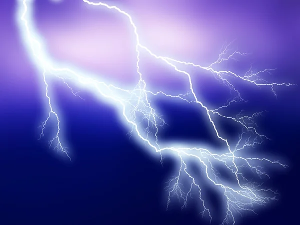 Lightning showdown — Stock Photo, Image