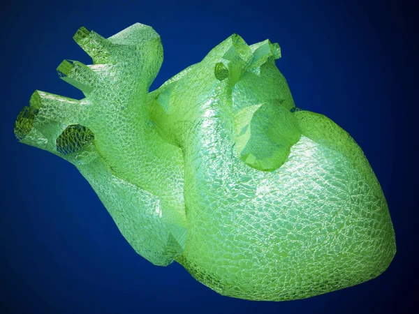 Corazón humano artificial —  Fotos de Stock