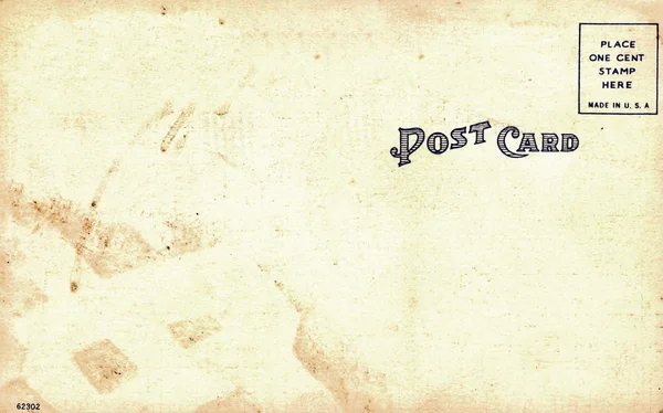 Kartpostal arka — Stok fotoğraf