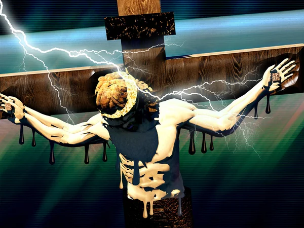 Jesus Christ on The Cross — Stock Photo, Image