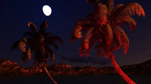 Raj na wyspie Hawaje — Zdjęcie stockowe