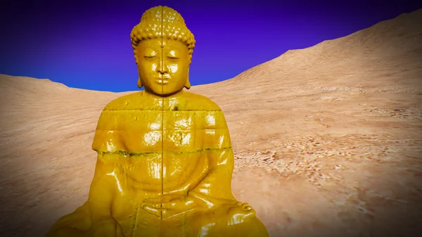 Golden Buddha — Stock Photo, Image