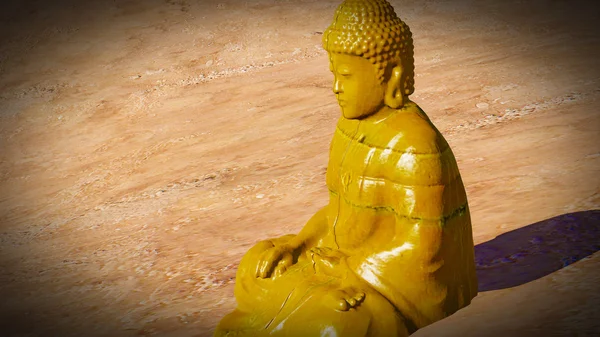 Złoty Budda — Zdjęcie stockowe